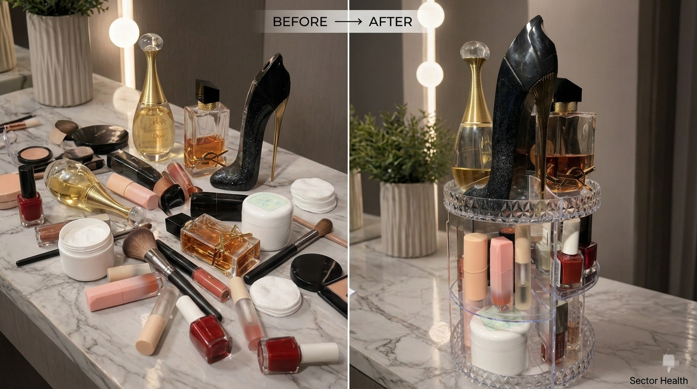 Makeup Stand Holder 360