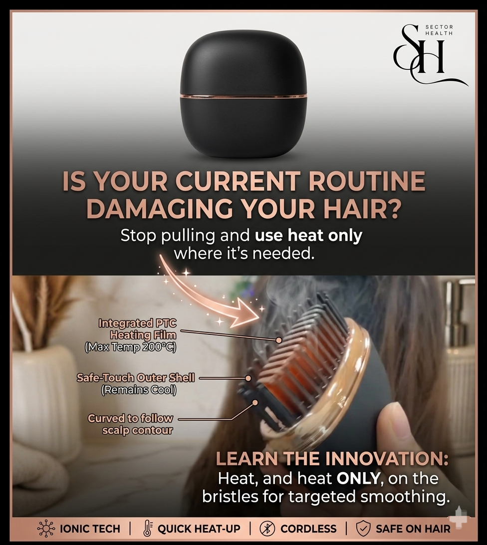 Mini Portable Hair Straightner