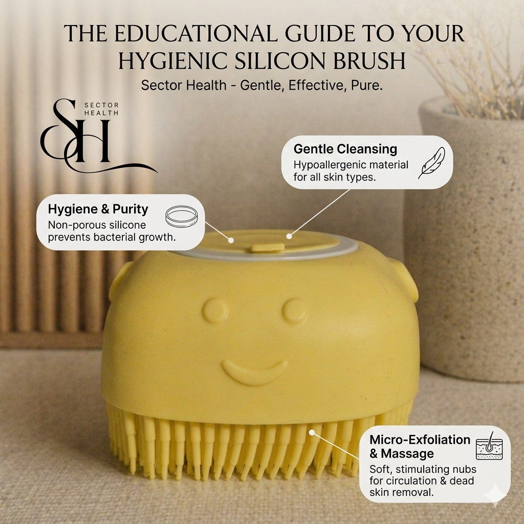 Silicon Bath Brush