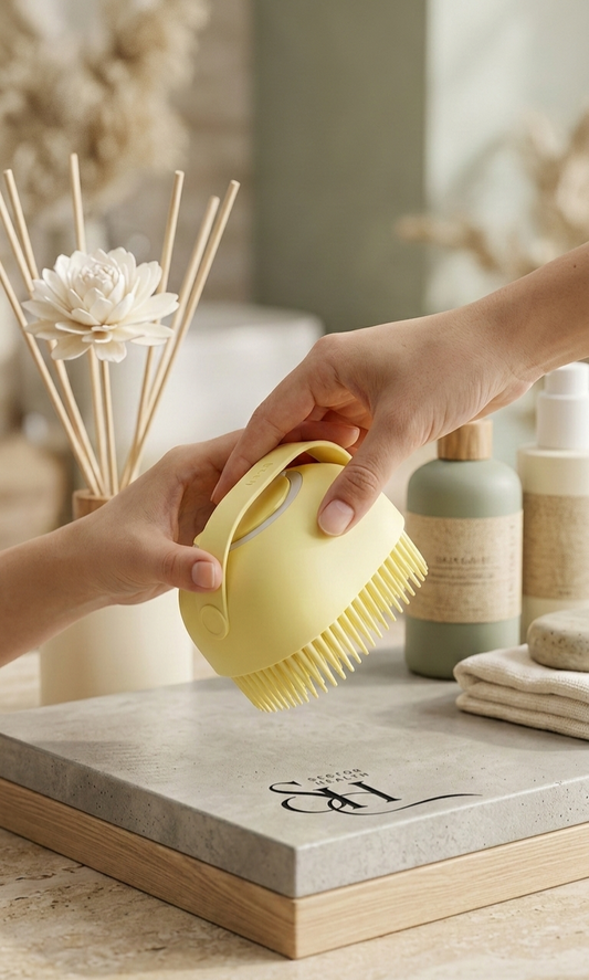 Silicon Bath Brush